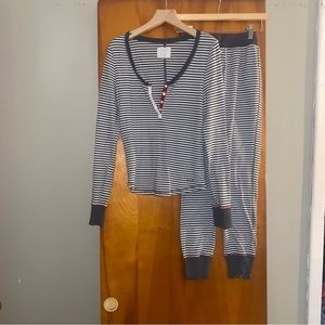 Abercrombie and Fitch thermal PJ set